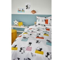 Beddinghouse x Fiep Amsterdam Vrienden  Multi 140x200/220 cm