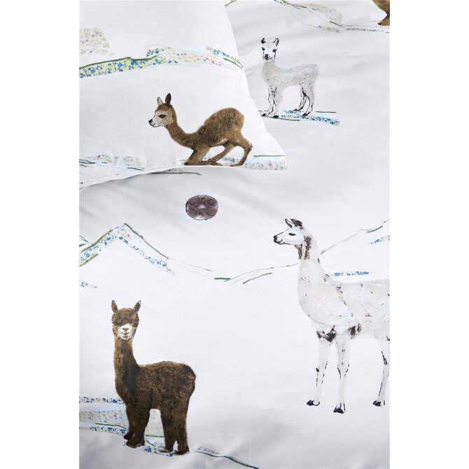 Beddinghouse x Hanneke de Jager Lama Mountain  Natural 140 x 200/220 cm Beddinghouse x Hanneke de Jager Lama Mountain  Natural 140 x 200/220 cm