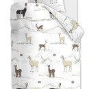 Beddinghouse Beddinghouse x Hanneke de Jager Lama Mountain  Natural 140 x 200/220 cm