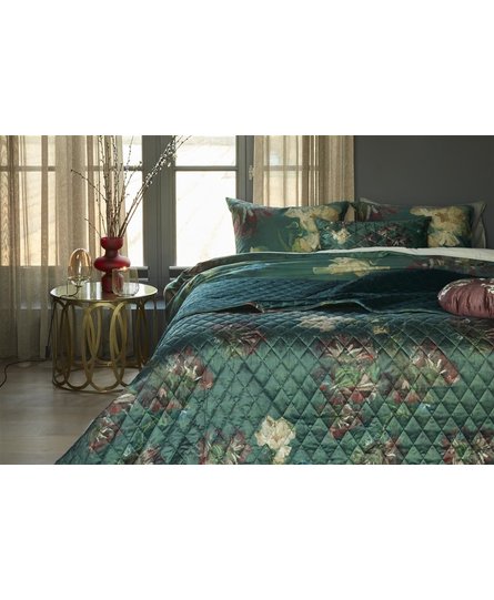 Beddinghouse x Van Gogh Peonies  Green 180x260 cm sprei