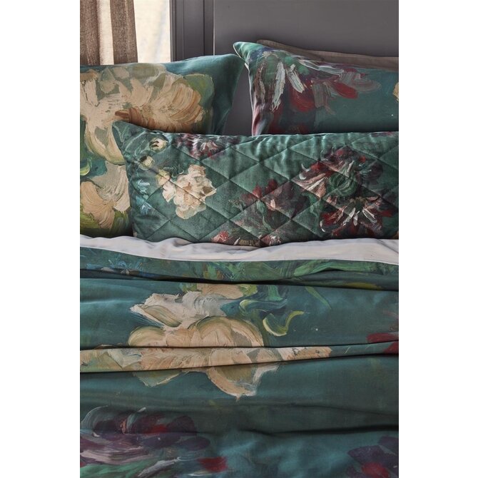 Beddinghouse x Van Gogh Peonies Cushion  Green 40x60 cm sierkussen Beddinghouse x Van Gogh Peonies Cushion  Green 40x60 cm sierkussen
