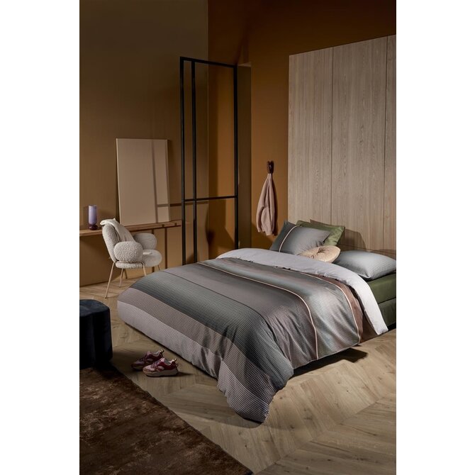 Kardol dekbedovertrek Charlottesville Grey Green 240x200/220 cm Kardol dekbedovertrek Charlottesville Grey Green 240x200/220 cm