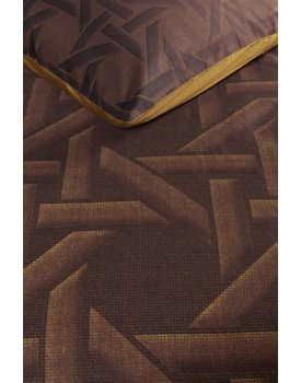 Kardol dekbedovertrek Parsons Gold 200x200/220 cm