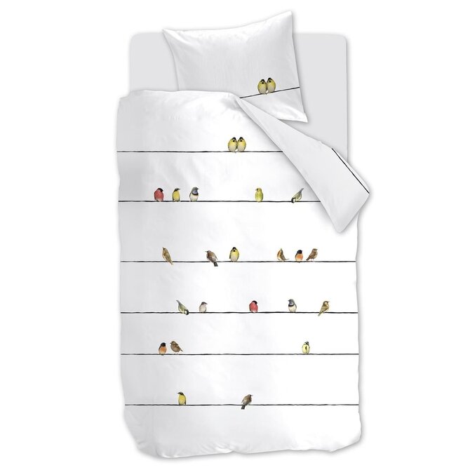 Marjolein Bastin Dekbedovertrek Tweet Multi 140x200/220 cm