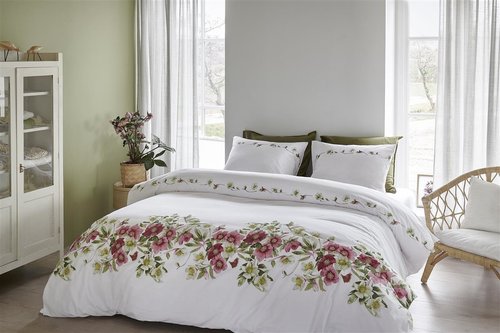 Marjolein Bastin Marjolein Bastin Dekbedovertrek Winter Bouquet 200x200/220 cm