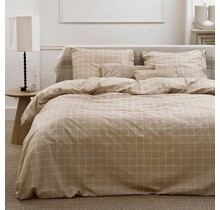 Cinderella Dekbedovertrek  Brecht 200x200/220 natural