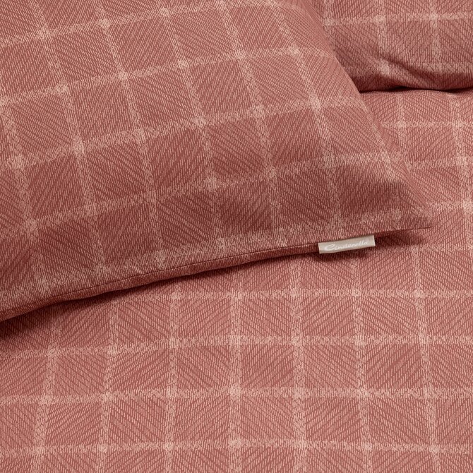 Cinderella Dekbedovertrek  Brecht 200x200/220 terra Cinderella Dekbedovertrek  Brecht 200x200/220 terra