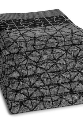 DDDDD keukendoek chrystal 50x55 black