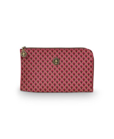 Pip Cosmetic Zipper Pouch Suki Pink 21x12.5cm