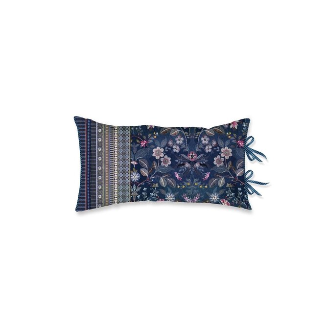 Pip Studio Mirrorama Cushion Dark Blue 35x60 cm