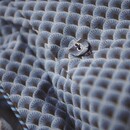 Pip Studio Pip Studio Mirrorama Cushion Dark Blue 35x60 cm