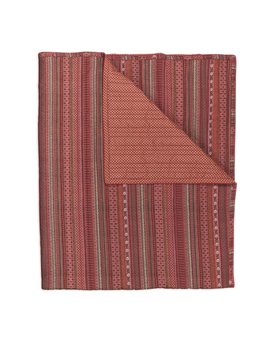 Pip Studio Ribbon Quilt 180x260 cm Rood