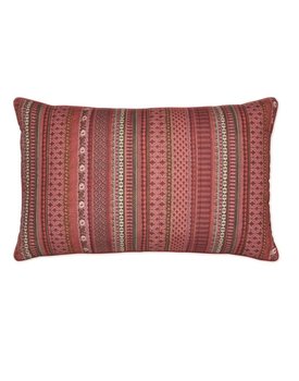 Pip Studio Ribbon Quilted Cushion Red 45x70 cm