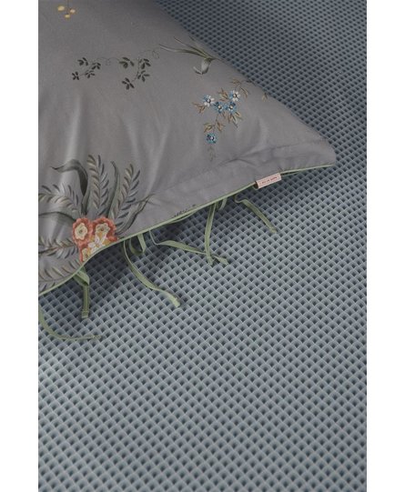 Pip Studio Suki  topper fitted sheet 180x200 cm Pocket depth: 25 Mid Blue