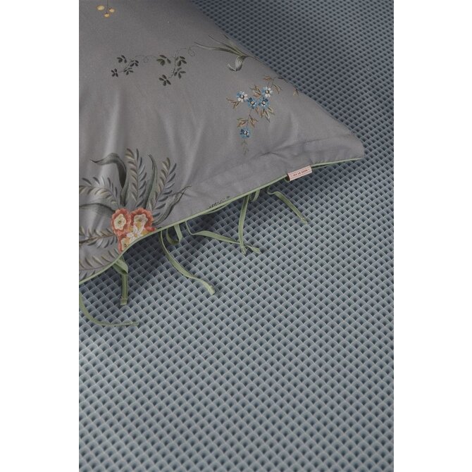 Pip Studio Suki  topper fitted sheet 140x200 cm Pocket depth: 25 Mid Blue