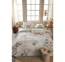 Pip Studio Tokyo Bouquet  dekbedovertrek   260x200/220 cm  Wit