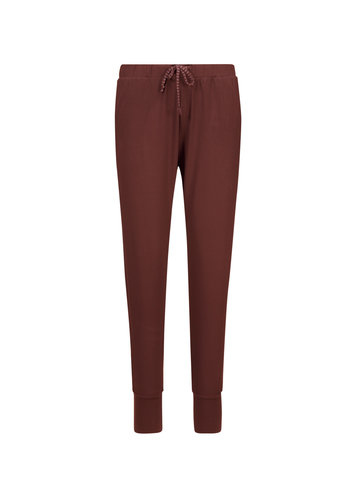 Pip Studio Pip Studio Bobien Long Trousers Solid Brown/Red L