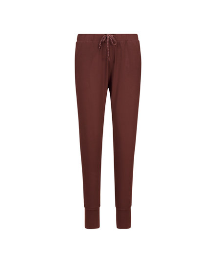 Pip Studio Bobien Long Trousers Solid Brown/Red XXL