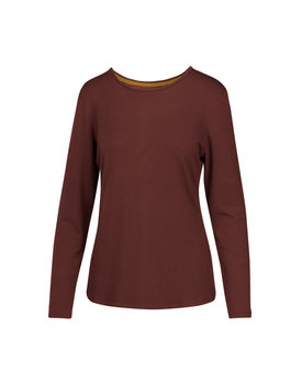 Pip Studio Tom Long Sleeve Solid Brown/Red L