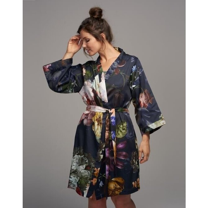 Essenza Kimono Fleur Nightblue XL