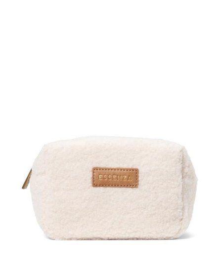 Essenza Lucy Teddy Make-up Bag L: 15 - W: 10 - H: 10 Vanilla