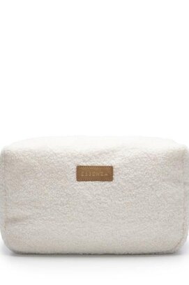 Essenza Pepper Teddy Make-up Bag L: 28 - W: 13 - H: 17 Vanilla