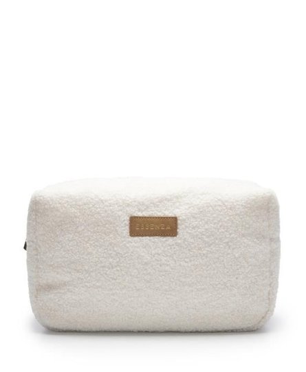 Essenza Pepper Teddy Make-up Bag L: 28 - W: 13 - H: 17 Vanilla