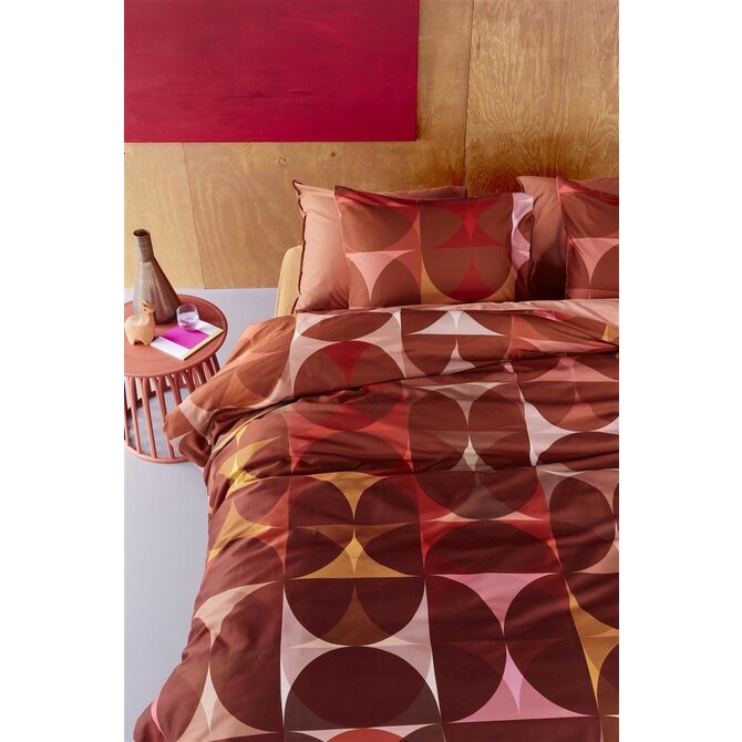 Beddinghouse Dutch Design Redwood  Dekbedovertrek  Red 140x200/220 cm