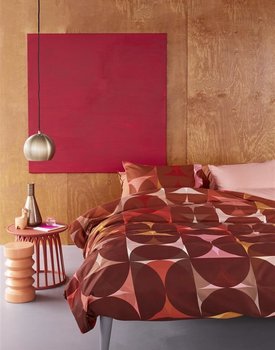 Beddinghouse Dutch Design Redwood  Dekbedovertrek  Red 200x200/220 cm