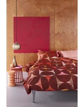 Beddinghouse Dutch Design Redwood  Dekbedovertrek  Red 260x200/220 cm