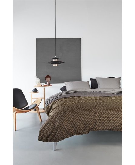 Beddinghouse Dutch Design Shitake  Dekbedovertrek  Brown 200x200/220 cm