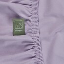 Dutch Design Beddinghouse Dutch Design Organic Lycra HL  Hoeslaken  Lila 180x200/220 cm Hoekhoogte: 40 cm