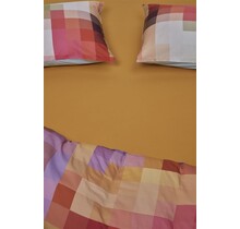 Beddinghouse Dutch Design Organic Lycra HL  Hoeslaken  Ochre 200x200/220 cm Hoekhoogte: 40 cm