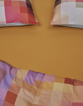 Beddinghouse Dutch Design Organic Lycra HL  Hoeslaken  Ochre 200x200/220 cm Hoekhoogte: 40 cm