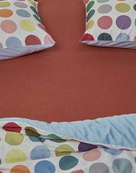 Beddinghouse Dutch Design Organic Lycra HL  Hoeslaken  Red 140/160x200/220 cm Hoekhoogte: 40 cm