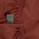 Dutch Design Beddinghouse Dutch Design Organic Lycra HL  Hoeslaken  Red 140/160x200/220 cm Hoekhoogte: 40 cm