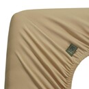 Dutch Design Beddinghouse Dutch Design Organic Lycra HL  Hoeslaken  Sand 90x200/220 cm Hoekhoogte: 40 cm