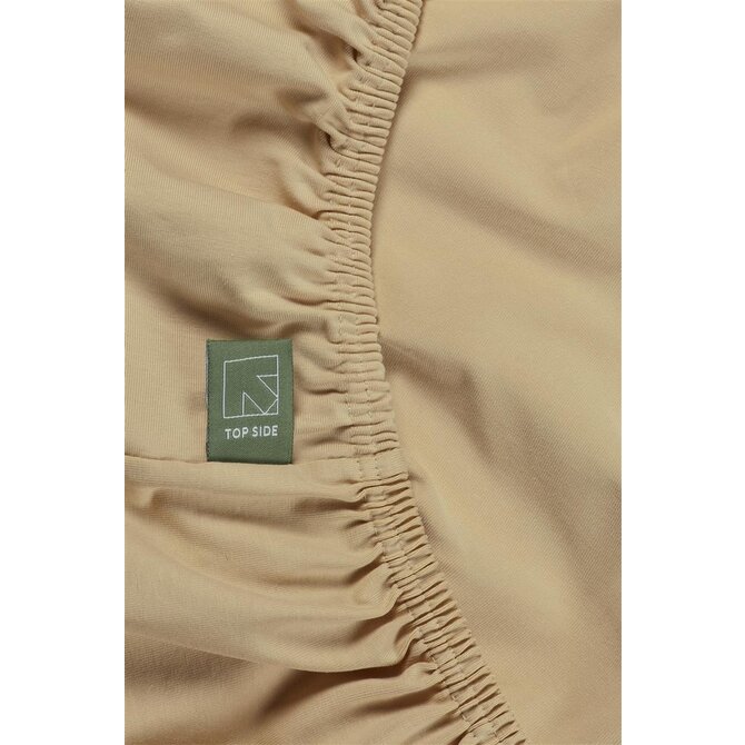 Beddinghouse Dutch Design Organic Lycra HL  Hoeslaken  Sand 200x200/220 cm Hoekhoogte: 40 cm