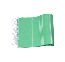 Hamamdoek 100%katoen 100x180cm Felgroen