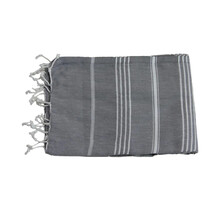 Hamamdoek 100%katoen 100x180cm Grijs