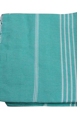 Hamamdoek 100%katoen 100x180cm Groen