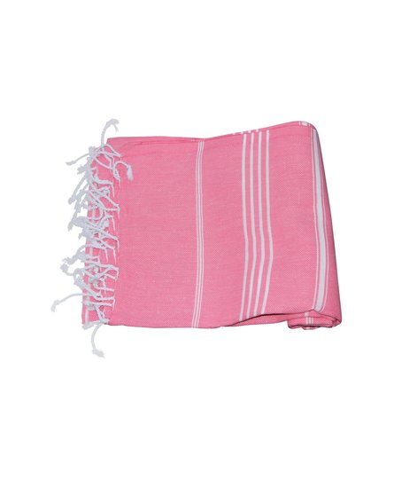 Hamamdoek 100%katoen 100x180cm Roze