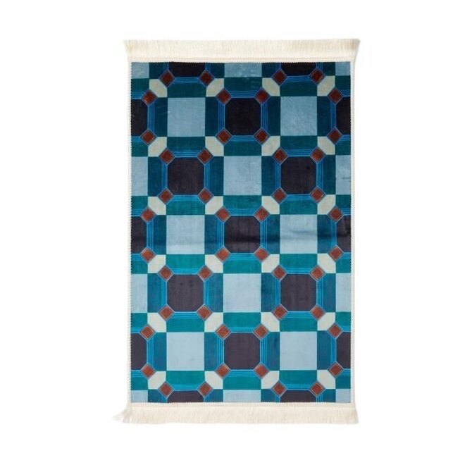 Essenza Teade carpet 60x90 Nightblue