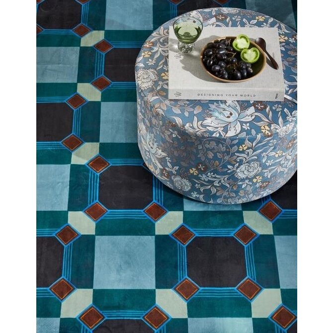 Essenza Teade carpet 60x90 Nightblue