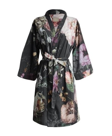 Essenza Sarai Fleur Festive Kimono S Blooming black