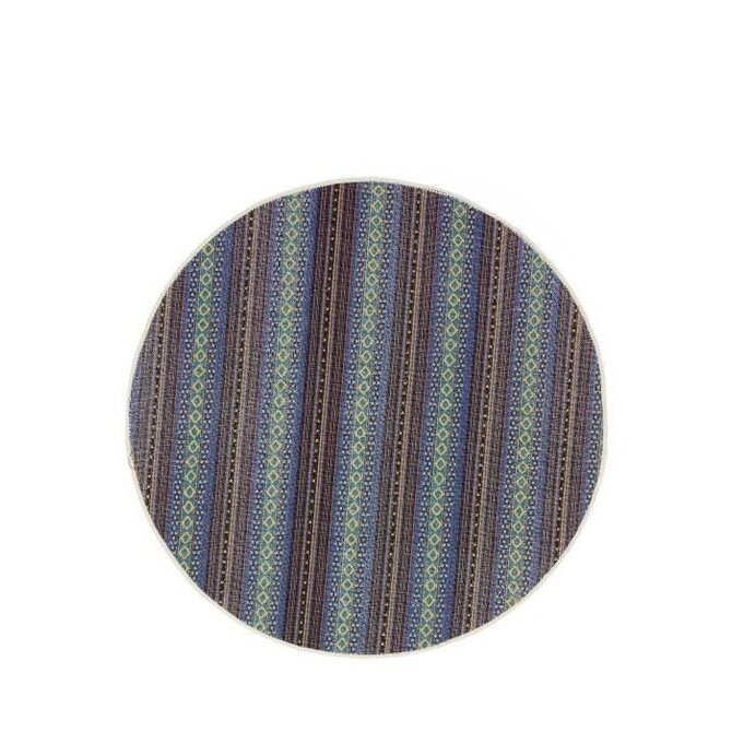 Essenza Ophelia carpet 90rond Midnight swim