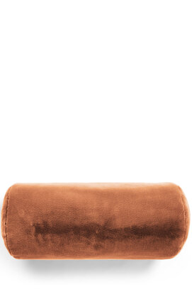 Essenza Furry roll cushion 22x50 Bright terra