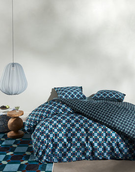 Essenza Teade Duvet dekbedovertrek 1p set 140x220 Nightblue