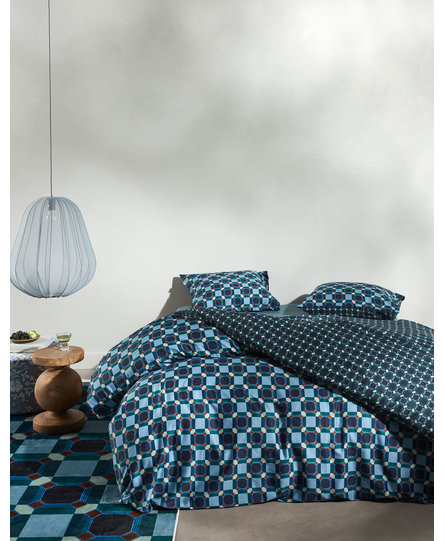 Essenza Teade Duvet dekbedovertrek 1p set 140x220 Nightblue