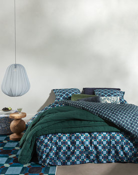 Essenza Teade Duvet dekbedovertrek 2p set 200x220 Nightblue